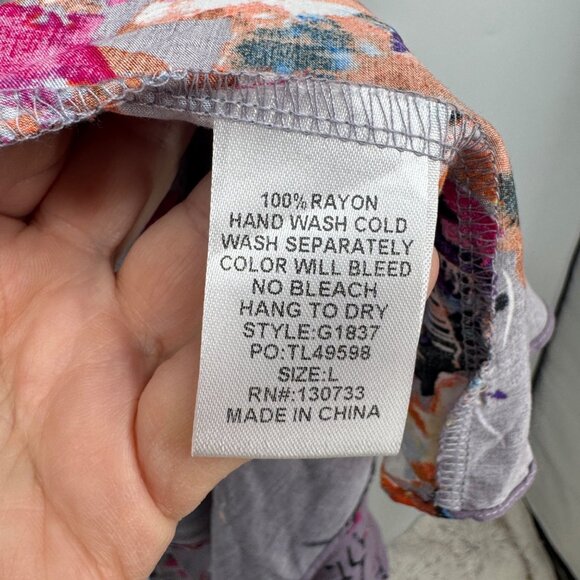 Umgee Kimono‎ Colorful Festival Boho Floral  Bell Sleeve Long Size large long li - Picture 6 of 10